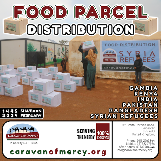 food parcel distribution